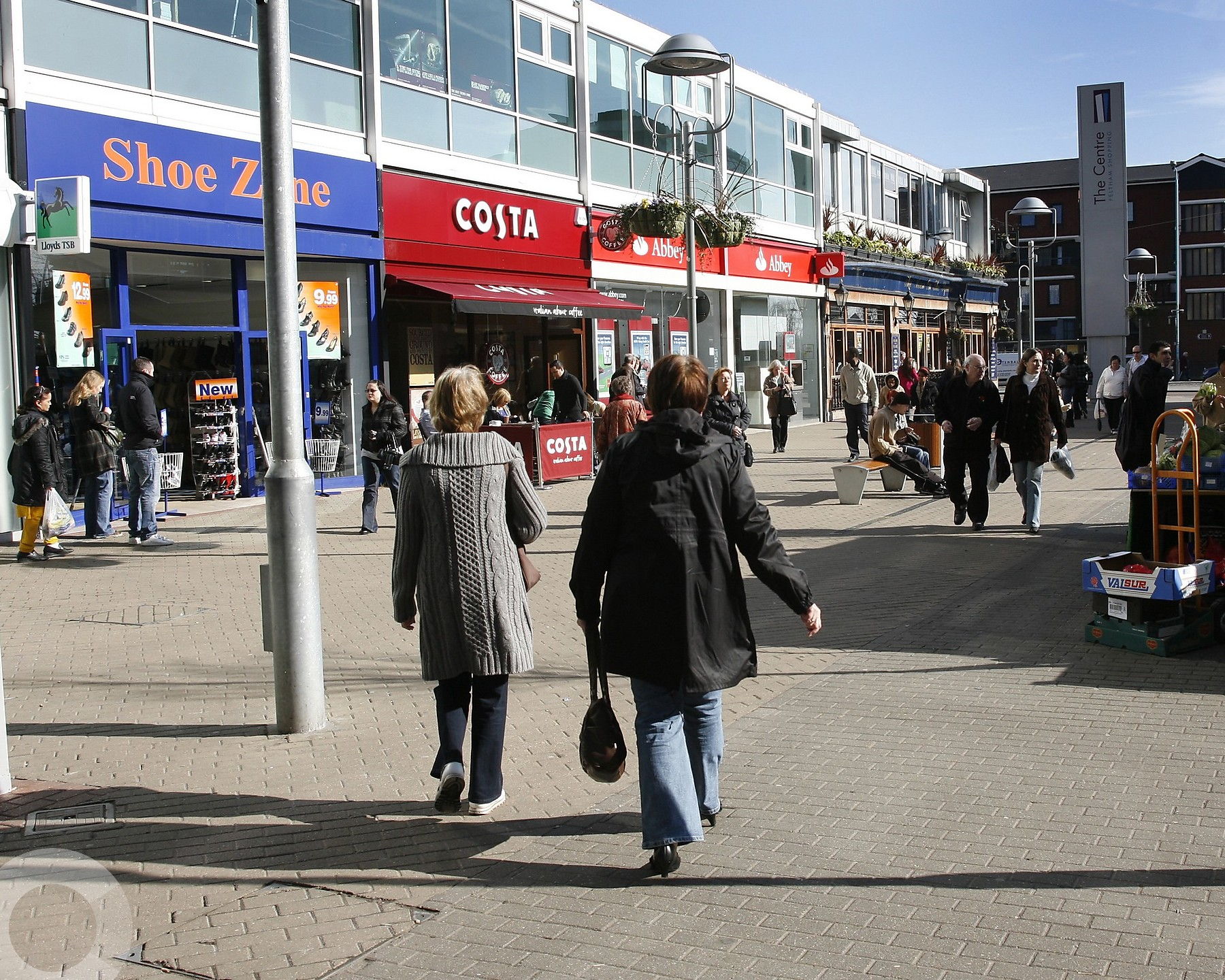 Vector map Heathrow Feltham Hounslow 17 UK